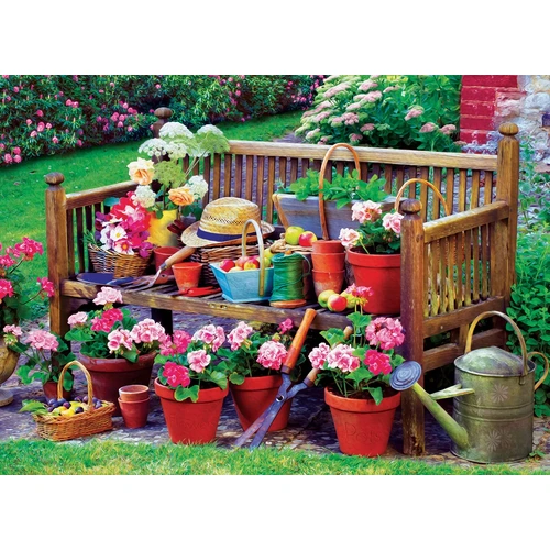 Eurographics -Garden Bench Puzzle 1000pc