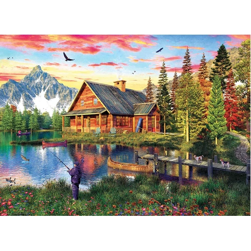 Eurographics -The Fishing Cottage Puzzle 1000pc