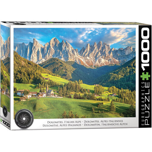 Eurographics - Dolomites Moutains, Italy Puzzle 1000pc