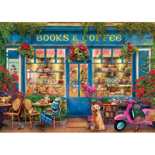 Eurographics - Books & Coffee Puzzle 1000pc