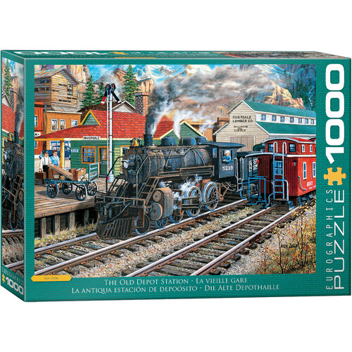 Eurographics - The Old Depot Station Puzzle 1000pc