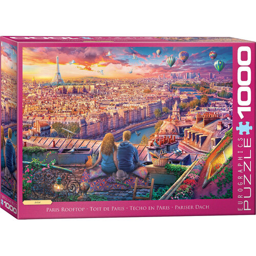 Eurographics - Paris Rooftop Puzzle 1000pc