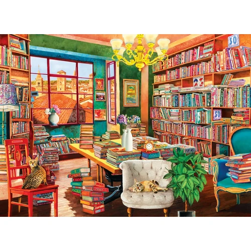 Eurographics - The Old Library Puzzle 1000pc