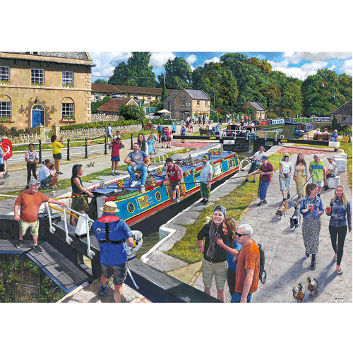 Gibsons - Wiltshire Waterways Puzzle 1000pc