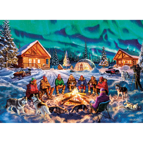 Gibsons - A Night Of Northern Lights Puzzle 1000pc