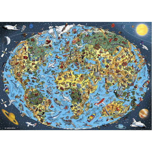 Gibsons - Our Great Planet Puzzle 1000pc