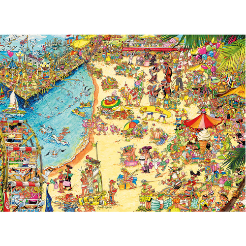 Gibsons - Jokesaws Seaside Shenanigans Puzzle 1000pc