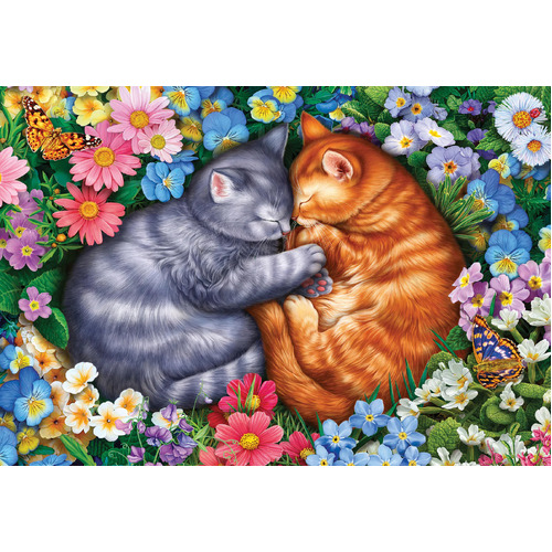 Holdson - Gallery, Sleeping Kittens Large Piece Puzzle 300pc