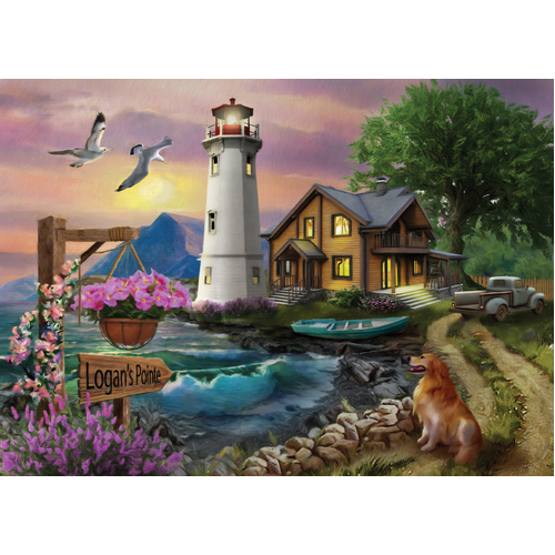 Holdson - Keep Watch, Logan's Pointe Large Piece Puzzle 500pc