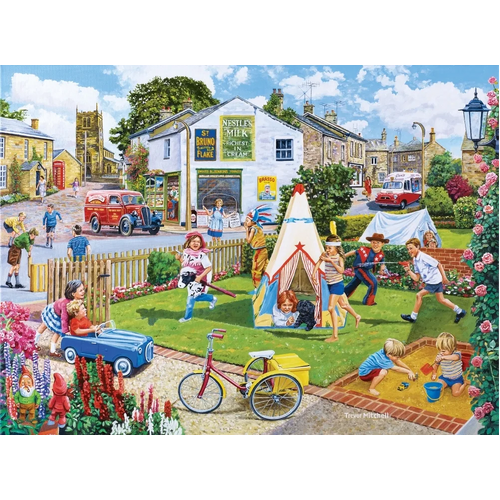 Holdson - Village Kids Summer Games Puzzle 1000pc