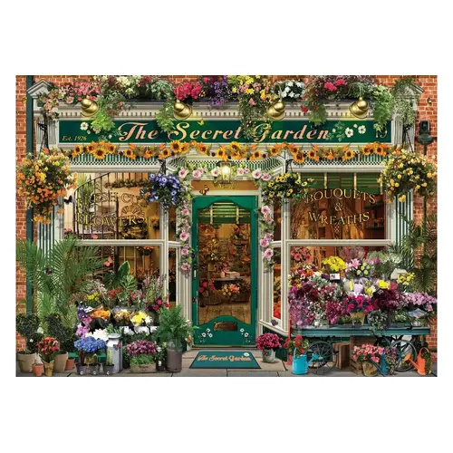 Holdson - Time To Shop The Secret Garden Puzzle 1000pc