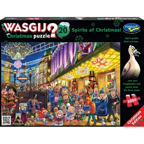 Holdson - WASGIJ? Christmas 20 Spirits of Christmas Puzzle 1000pc