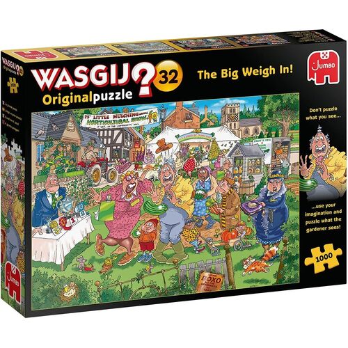 Jumbo - WASGIJ? Original 32 The Big Weigh In! Puzzle 1000pc
