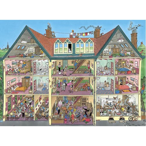 Jumbo - Jan Van Haasteren Hotel Puzzle 1000pc