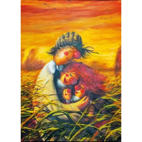 Magnolia - Scarecrow Family Puzzle 1000pc