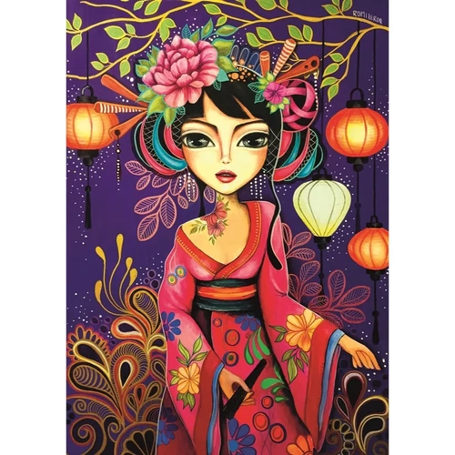 Magnolia - Geisha Puzzle 1000pc