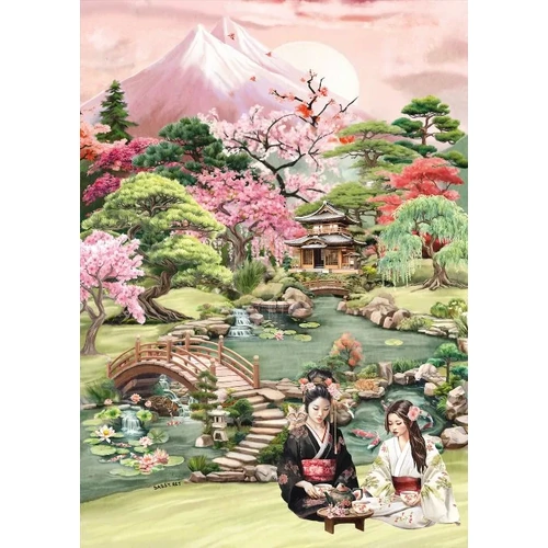 Magnolia - Tea Garden Puzzle 1000pc