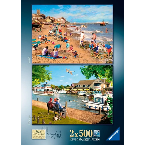 Ravensburger - Picturesque Norfolk Puzzle 2 x 500pc