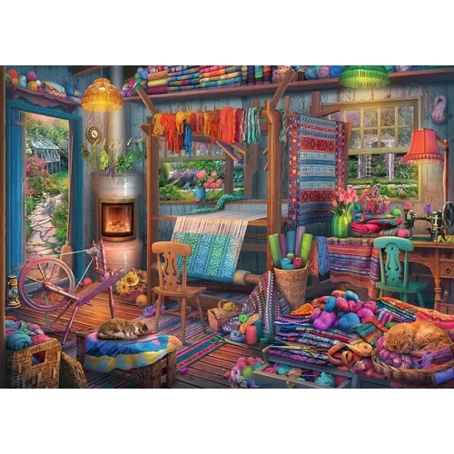 Ravensburger - The Weaver's Workshop Puzzle 1000pc