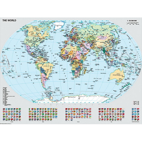 Ravensburger - Political World Map Puzzle 1000pc