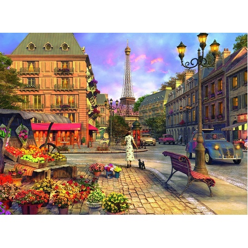 Ravensburger - A Walk Through Paris Puzzle 500pc