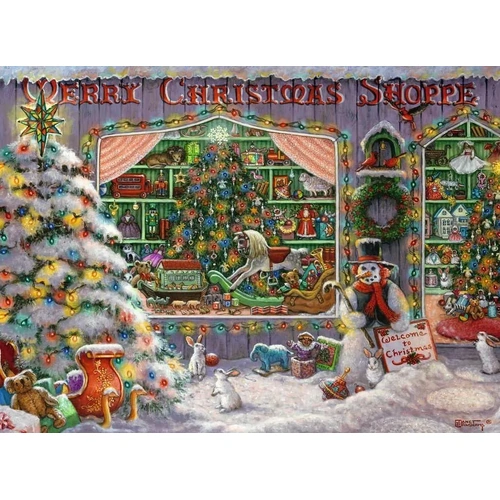 Ravensburger - The Christmas Shop Puzzle 500pc