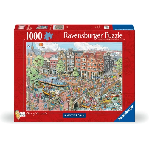 Ravensburger - Fleroux: Amsterdam Puzzle 1000pc