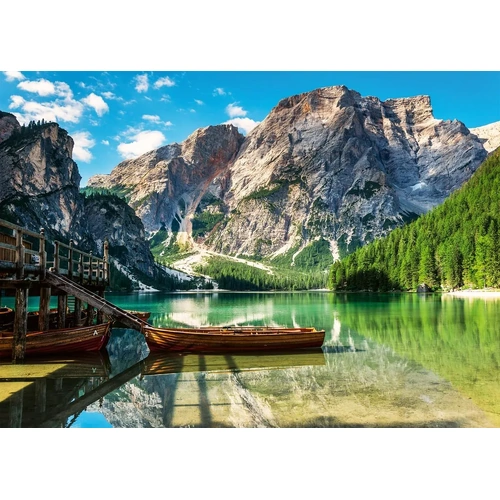 Ravensburger - Lake Braies, Dolomites Puzzle 1000pc