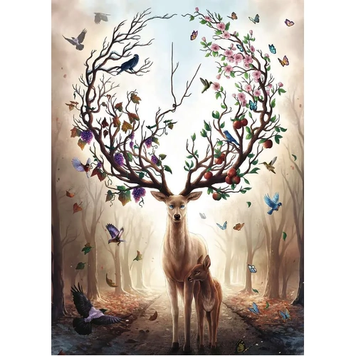 Ravensburger - Mysterious Stag Puzzle 500pc