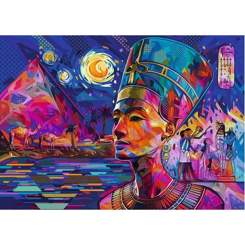 Ravensburger - Nefertiti on the Nile Puzzle 1000pc