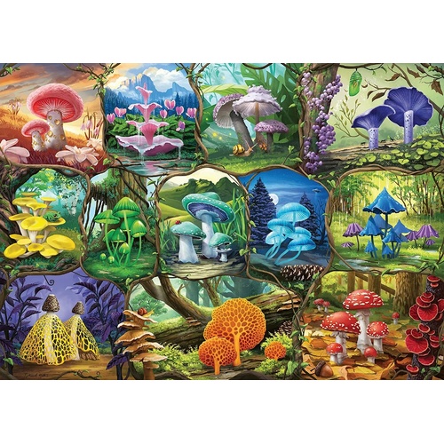 Ravensburger - Beautiful Mushrooms Puzzle 1000pc