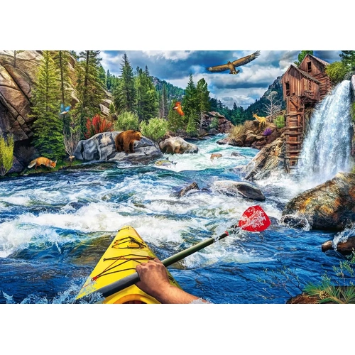 Ravensburger - White Water Rafting Puzzle 1000pc