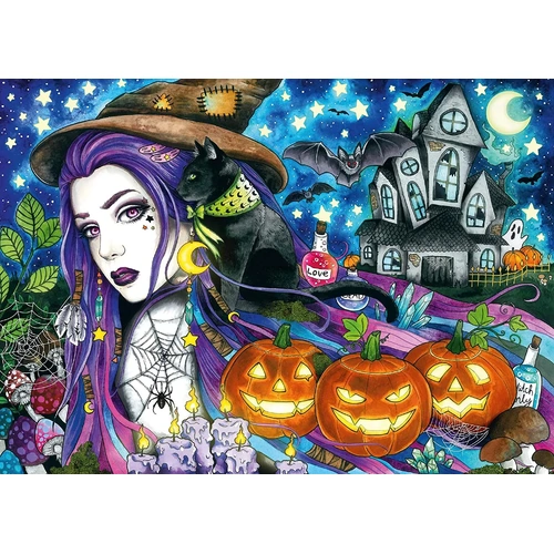 Ravensburger - Halloween Puzzle 1000pc