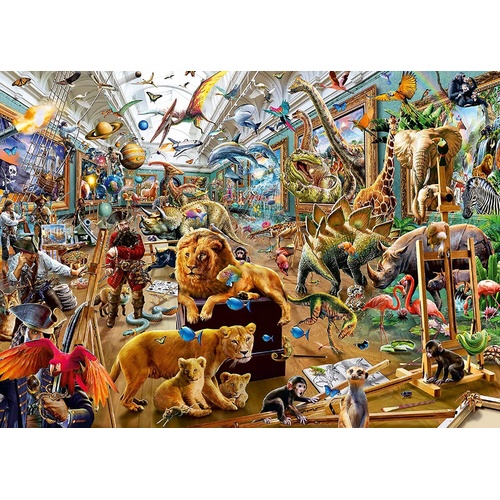 Ravensburger - Chaos in the Gallery Puzzle 1000pc