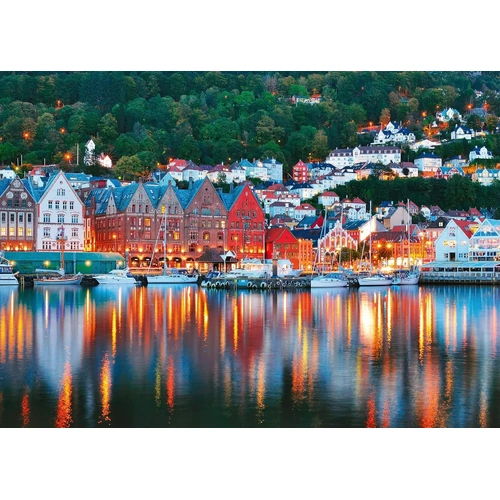 Ravensburger - Bergen, Norway Puzzle 1000pc 