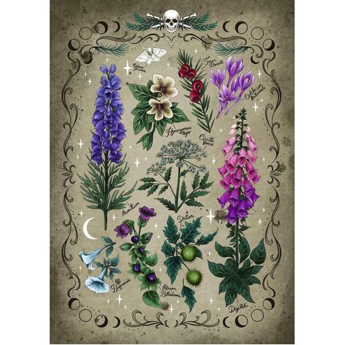 Ravensburger - Poisonous Plants Puzzle 1000pc