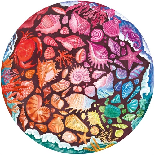 Ravensburger - Circle of Colours - Seashells Puzzle 500pc