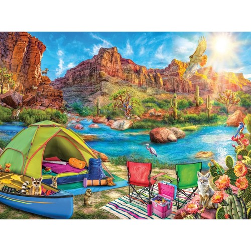 Ravensburger - Canyon Camping Puzzle 1500pc