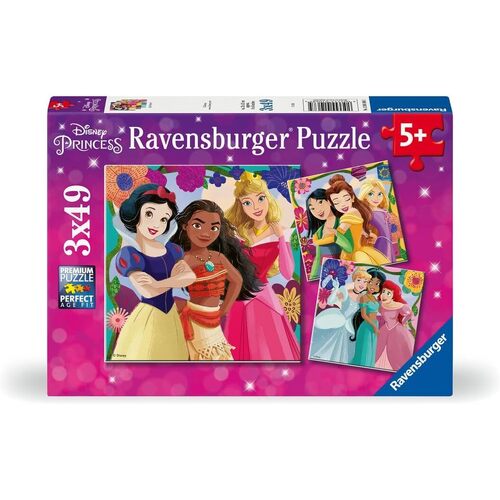 Ravensburger - Disney Princess Puzzle 3x49pc