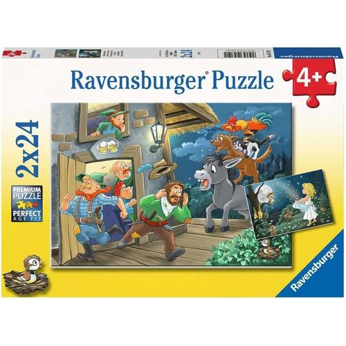 Ravensburger - Fairytales Puzzle 2x24pc