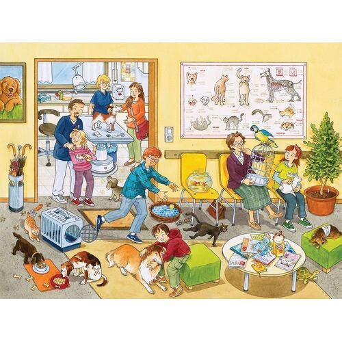 Buy Ravensburger - At the Vet's Puzzle 100pc