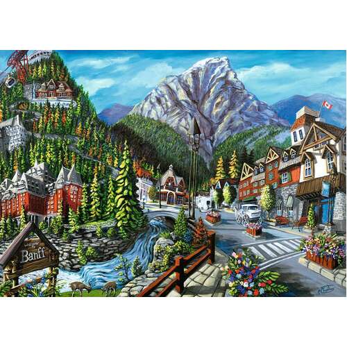 Ravensburger - Welcome to Banff Puzzle 1000pc