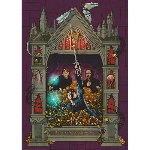 Ravensburger - Harry Potter Deathly Hallows Part 2 Puzzle 1000pc