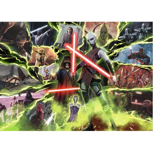 Ravensburger - Star Wars Villainous: Asajj Ventress Puzzle 1000pc