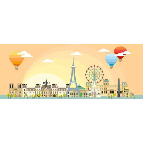 Ravensburger - A Day in Paris Panorama Puzzle 1000pc