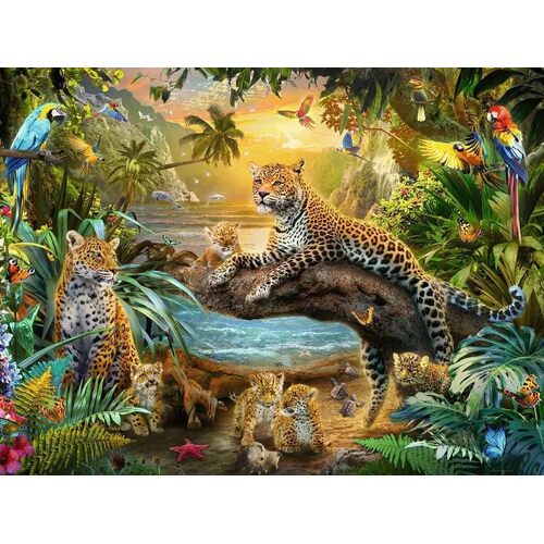Ravensburger - Leopards in the Jungle Puzzle 1500pc