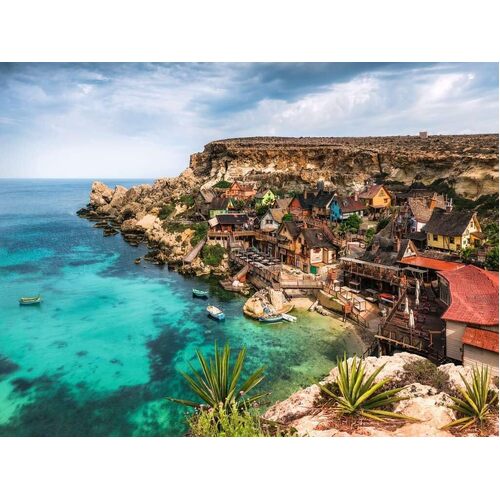 Ravensburger - Popey Village, Malta Puzzle 1500pc