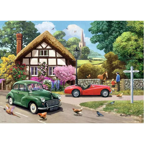 Ravensburger - Leisure Days: A Country Drive Puzzle 1000pc