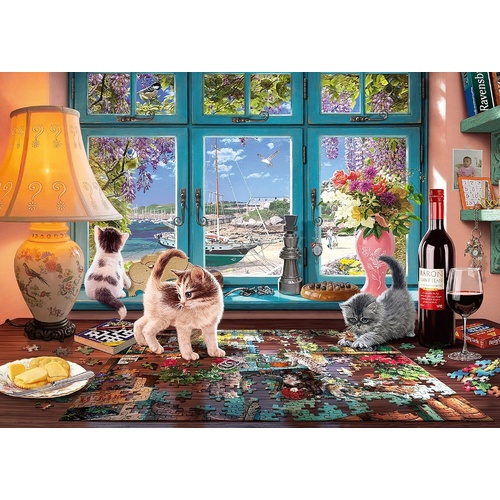 Ravensburger - The Puzzler's Desk Puzzle 1000pc