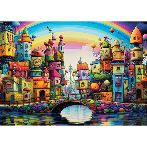 Yazz - Rainbow City Puzzle 1000pc